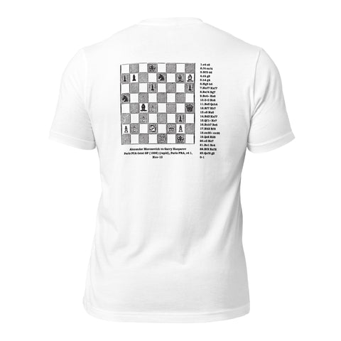 Kings Gambit Chess Fashion T-shirt