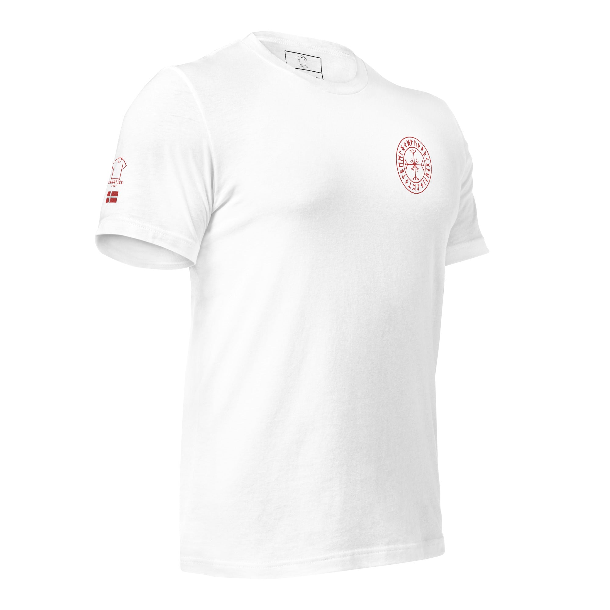 Denmark Vegvisir Fan Supporter Fashion T-shirt