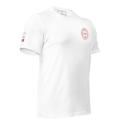 Denmark Vegvisir Fan Supporter Fashion T-shirt