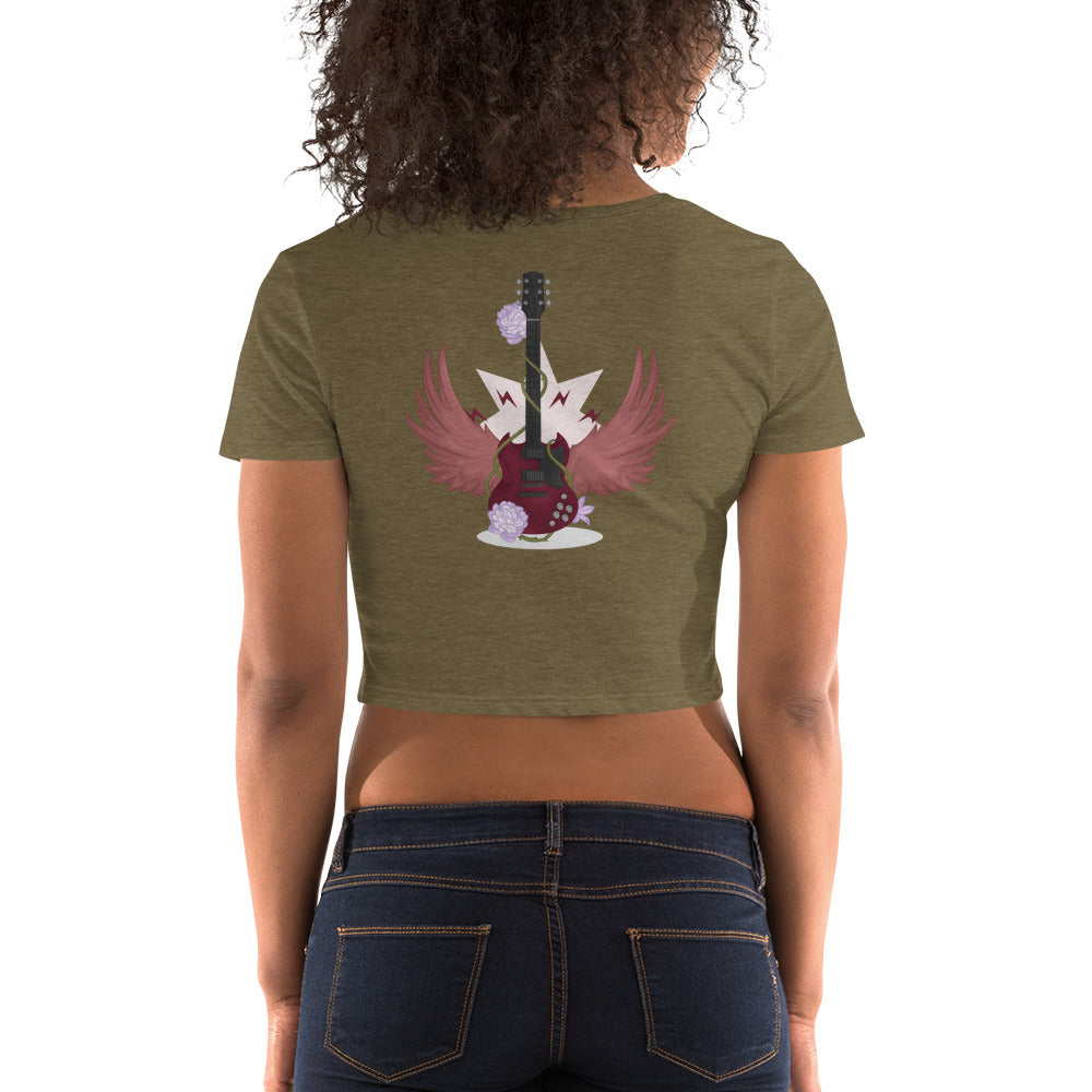 Rockstar Crop Tee
