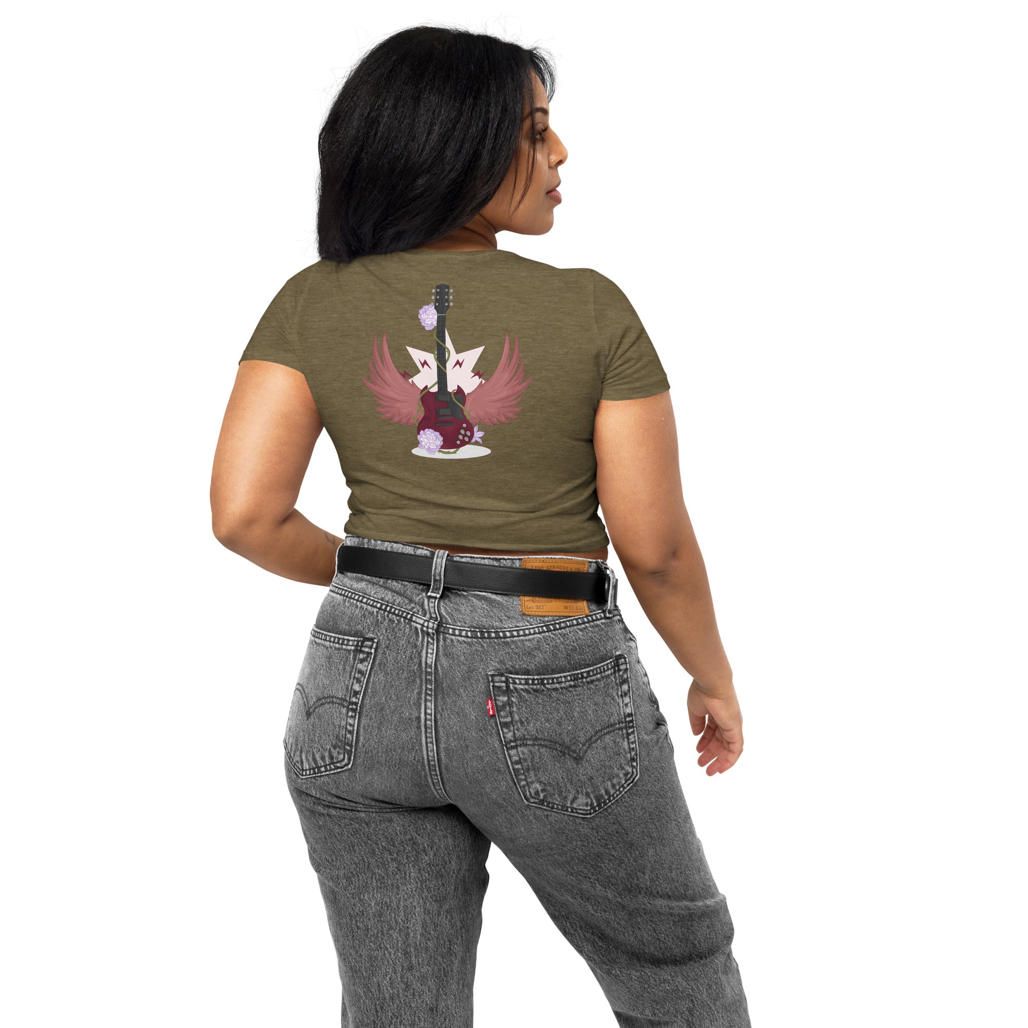 Rockstar Crop Tee