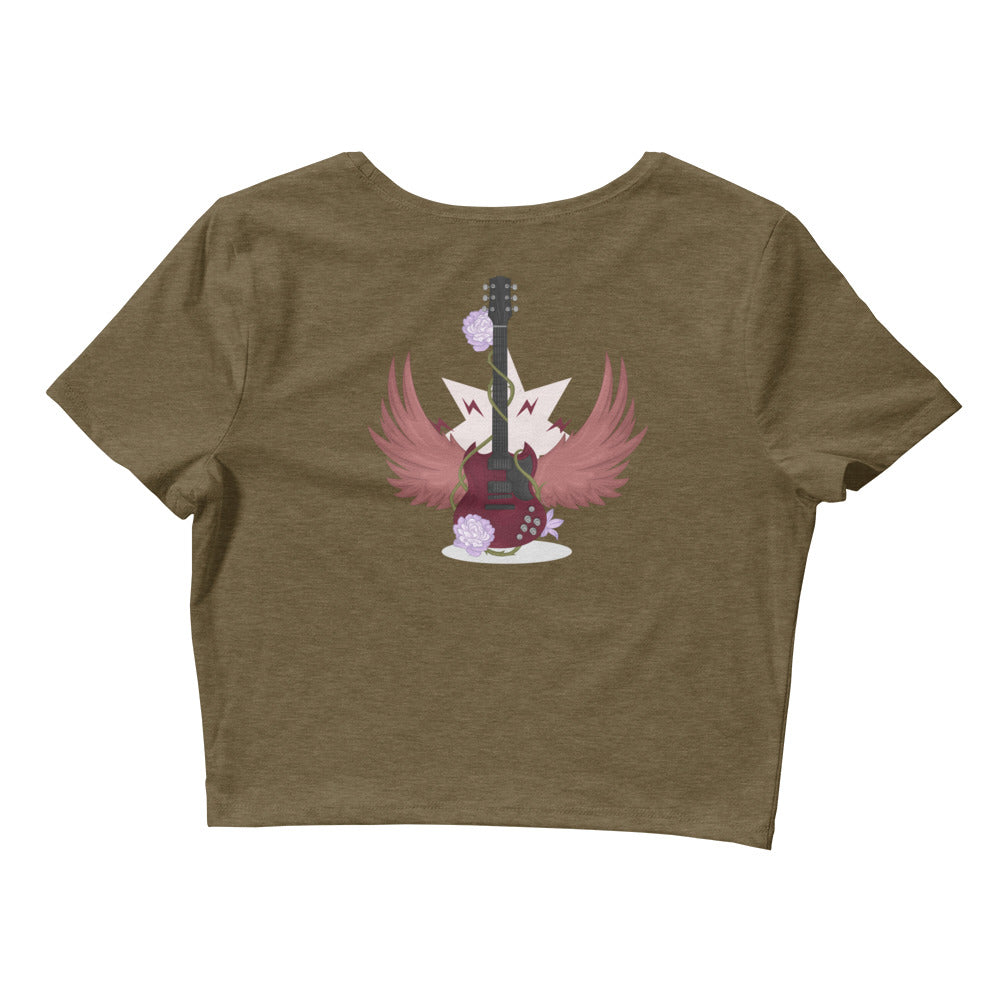 Rockstar Crop Tee