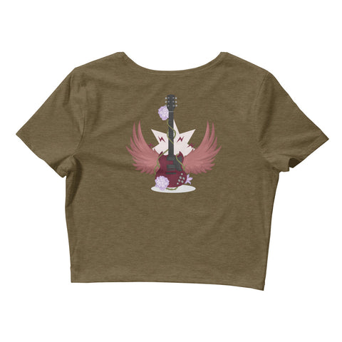 Rockstar Crop Tee