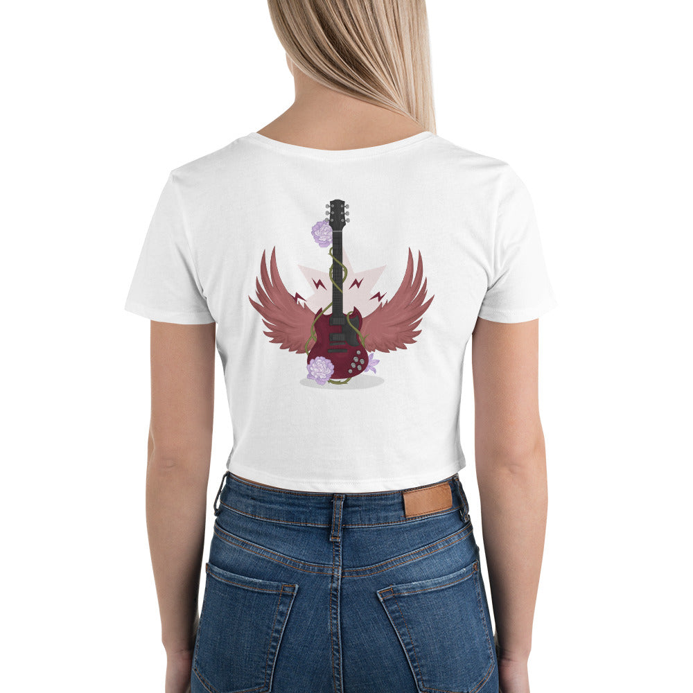 Rockstar Crop Tee